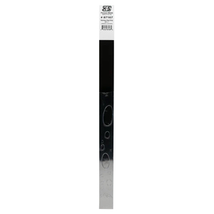 KS87167 Stainless Steel Flat Strip: 0.023" Thick x 1" Wide x 12" Long (1pc)