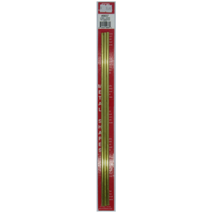 KS9837 Round Brass Tube: 4.5mm OD x 0.225mm Wall x 300mm Long (3pcs)