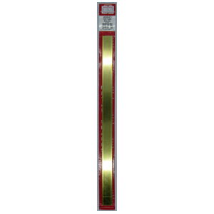 KS9845 Brass Strip: 1.0mm Thick x 18mm Wide x 300mm Long (3pcs)
