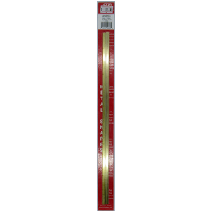 KS9853 Square Brass Tube: 5mm OD x 0.45mm Wall x 300mm Long (2pcs)