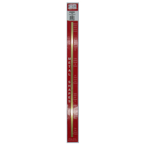 KS9886 Brass Channel: 0.014" Wall - 3/16" X 1/8" Leg Lengths (1pc)