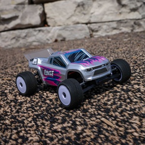Losi Micro-T 2S 2WD RTR 1/28 Stadium Truck Silver w/ Battery & Charger
