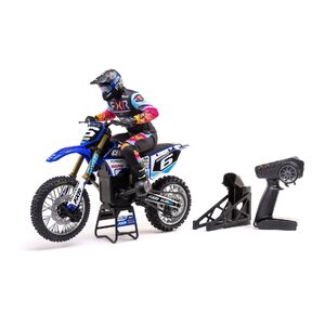 1/4 Promoto-MX Motorcycle RTR, Club MX Blue