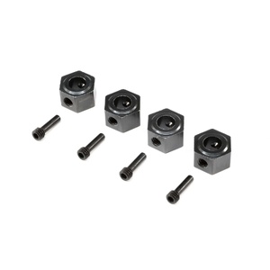 Losi LOS343200 12mm Machined Wheel Hex, 4pcs: LMT