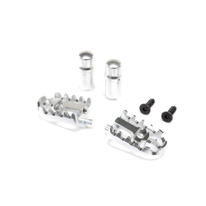 Losi LOS361001 Aluminum Foot Pegs, Silver: Promoto-MX
