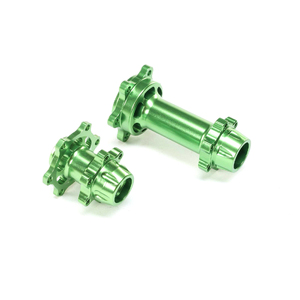 Losi LOS362002 Aluminum Hub Set, Machined, Green: Promoto-MX