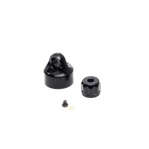 Shock Cap Set, Aluminum, Black: Promoto-MX LOS363001