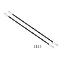 MCPX-BL - Ultra Tail Boom Support - Silver LX0351