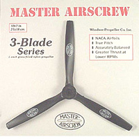 10x7 3-Blade Pusher Master Airscrew (MA1070TP)