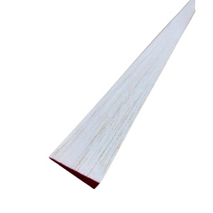 Balsa 9.5x32x915mm Trailing Edge, Red