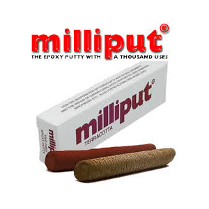 Terracotta Milliput TWO PART EPOXY PUTTY (113.4gm)