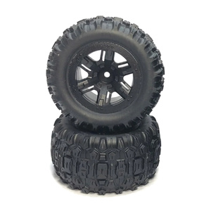 MJX 16300B Truggy Wheels Premounted, Hyper Go 16208/16209/16210 2pcs