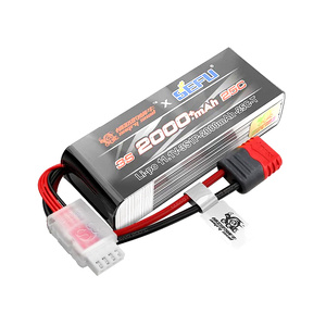 MJX 11.1v 3S 2000mAh 25C Soft Case LiPo Battery w/ Deans Connector