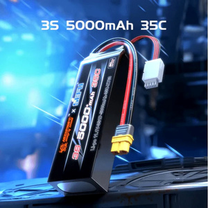 MJX 11.1v 3S 5000mAh 35C Hard Case LiPo Battery w/ XT60 Connector