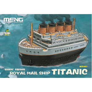Meng Models Royal Mail Ship Titanic (Cartoon Plastic Model Kit)