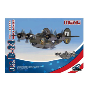 U.S. B-24 Heavy Bomber (Cartoon Model) Plastic Model Kit