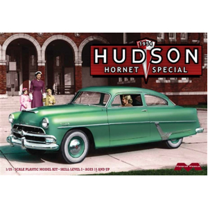 Moebius 1214 1954 Hudson Hornet Special 1/25 Scale Model Plastic Kit