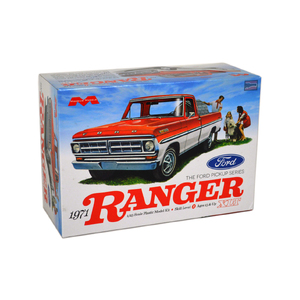 Moebius 1208 1971 Ford Ranger Pickup 1/25 Scale Model Plastic Kit