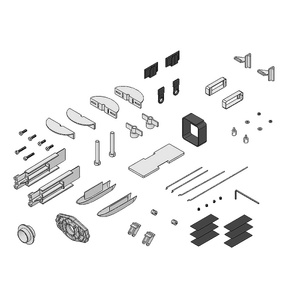 Multiplex 224772 Dogfighter Accessories, Plastic Parts