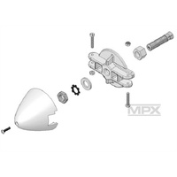 MULTIPLEX propeller, blade holder and spinner to suit CULARIS Glider