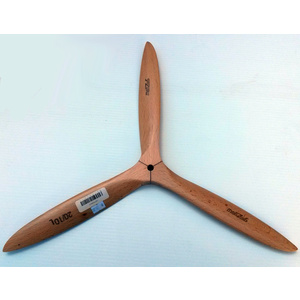 20x10 Menz 3 Blade Pusher Wooden Propeller