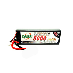 NXE - LiPo, 7.4V Battery, 2S, 5000mAh, 45C, Hard Case, TRAXXAS Plug (RC Car)