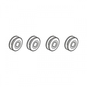 OMPHobby OSHM2058 M2 3D Helicopter Canopy Rubber Nut