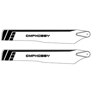 OMPHobby OSHM2107 M2 Main Blades 173mm, Orange