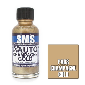 SMS PA03 Auto Colour Champagne Gold Paint 30mL