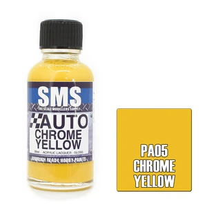 SMS PA05 Auto Colour Chrome Yellow Paint 30mL