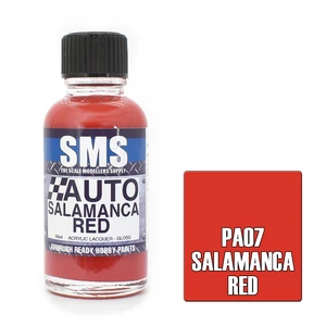 SMS PA07 Auto Colour Salamanca Red Paint 30mL