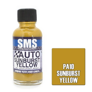 SMS PA10 Auto Colour Sunburst Yellow Paint 30mL