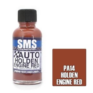 SMS PA14 Auto Colour Holden Engine Red Paint 30mL