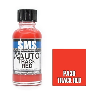 SMS PA38 Auto Colour Track Red Paint 30mL