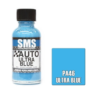 SMS PA46 Auto Colour Ultra Blue Paint 30mL
