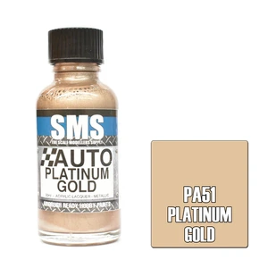 SMS PA51 Auto Colour Platinum Gold Paint 30mL