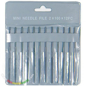 Needle Files Set (12x 4inch Mini Files)  53608