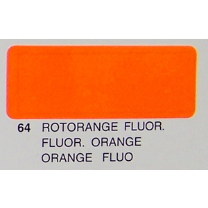 Profilm Fluro Orange 2 meters PFFLORANGE64