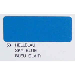 Profilm (Oracover) Sky Blue 2M (53)  PFSKYBLUE53
