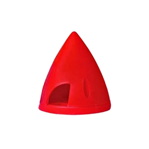 Phoenix Model 83mm 2 Blade Plastic Spinner, Red  PHN-A25183R