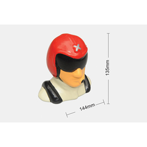 1/4 Scale Pilot Bust W/ Helmet & Visor #80039A