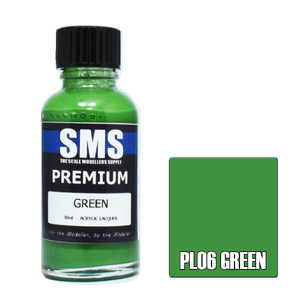SMS PL06 Premium Acrylic Lacquer Green Paint 30ml