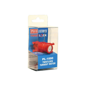 Peco PL-1000 Twistlock Point Motor – Solenoid Turnout Motor for Turnouts up to O Gauge