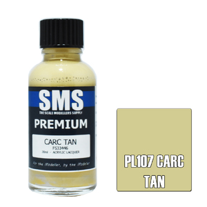 SMS PL107 Premium Acrylic Lacquer Carc Tan Paint 30ml