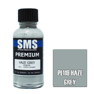 SMS PL119 Premium Acrylic Lacquer Haze Grey Paint 30ml