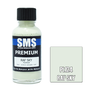 SMS PL124 Premium Acrylic Lacquer RAF Sky Paint 30ml