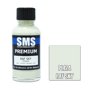 SMS PL124 Premium Acrylic Lacquer RAF Sky Paint 30ml