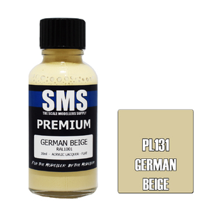 SMS PL131 Premium Acrylic Lacquer German Beige Paint 30ml