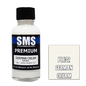 SMS PL132 Premium Acrylic Lacquer German Cream Paint 30ml
