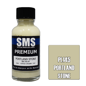 SMS PL145 Premium Acrylic Lacquer Portland Stone Paint 30ml